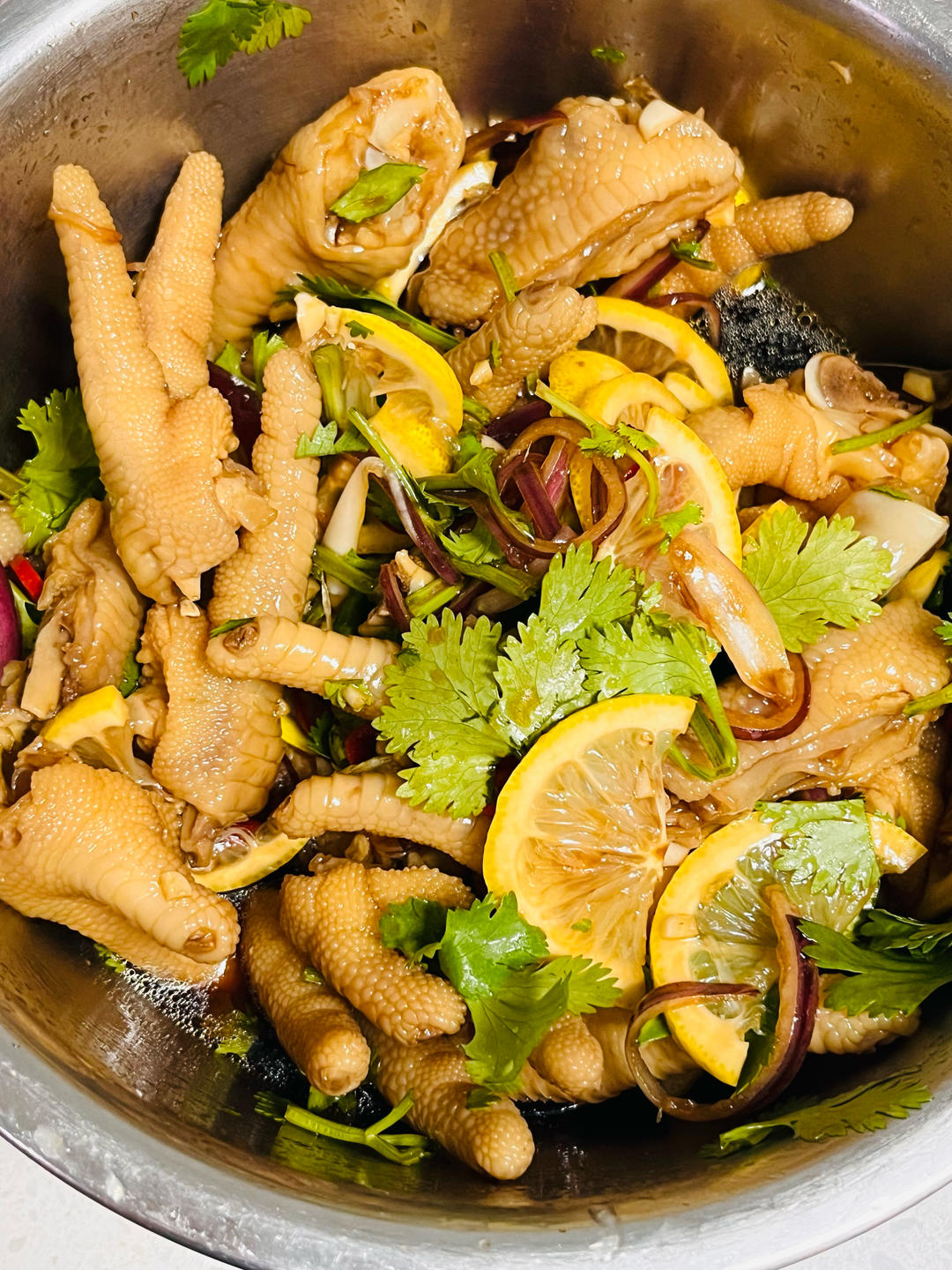 【柠檬酸辣鸡爪】自制超级无敌美味的网红鸡爪