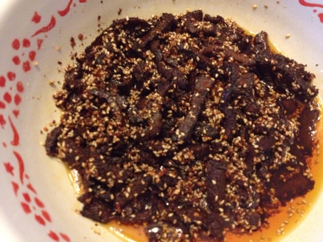 麻辣牛肉干