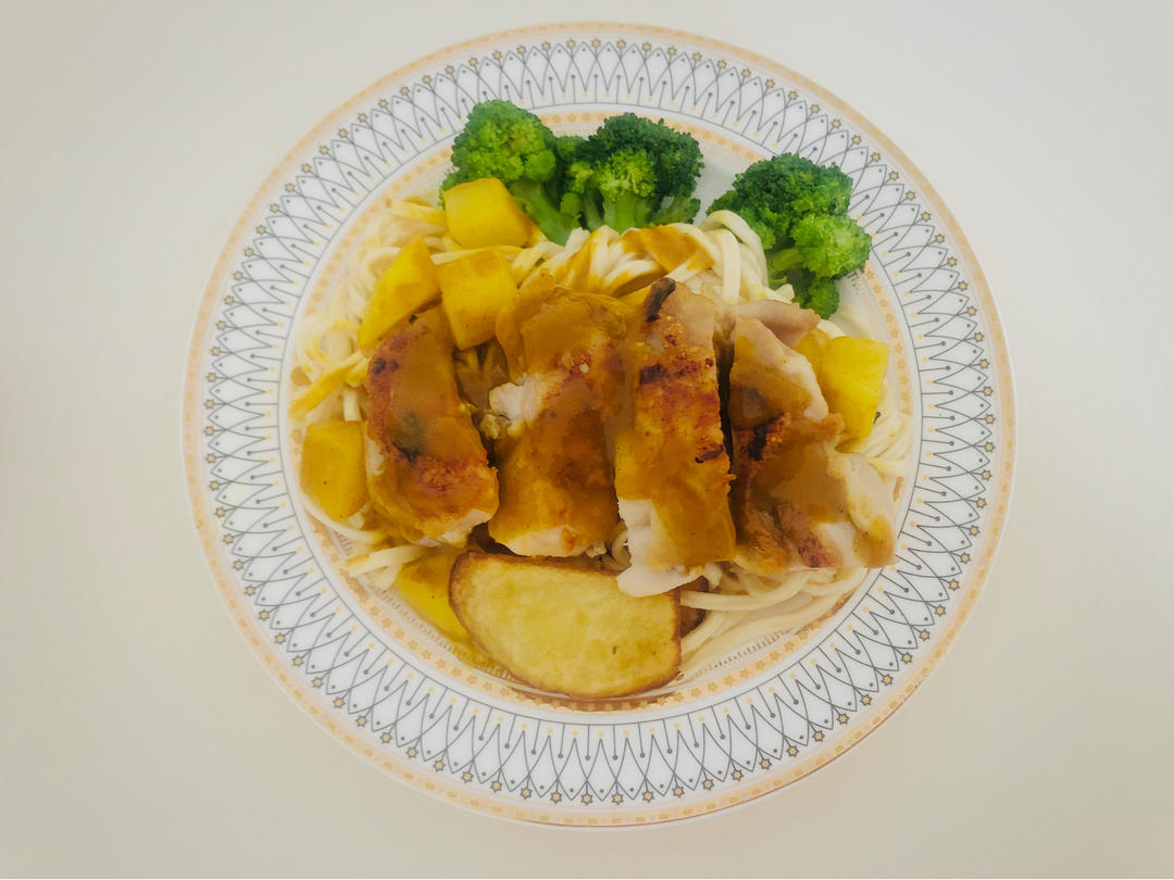 味好美😍咖喱🐔扒伊面