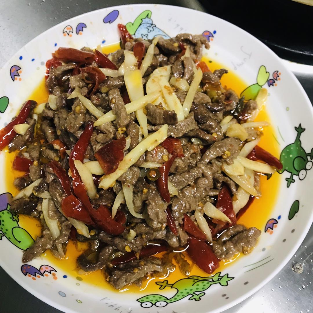 w319做的泡椒牛肉
