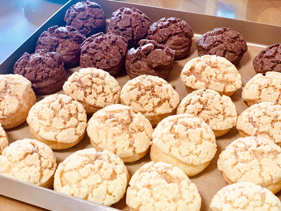 十分美味的酥皮泡芙