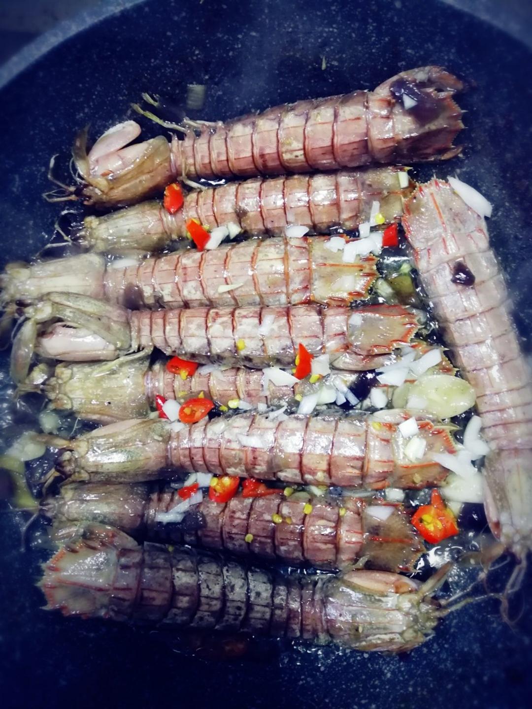 椒盐皮皮虾