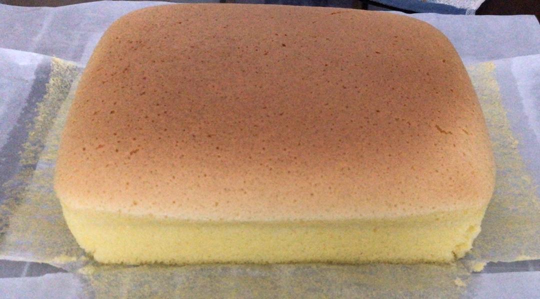 最好吃没有之一的古早duang蛋糕（水浴法含黄油）