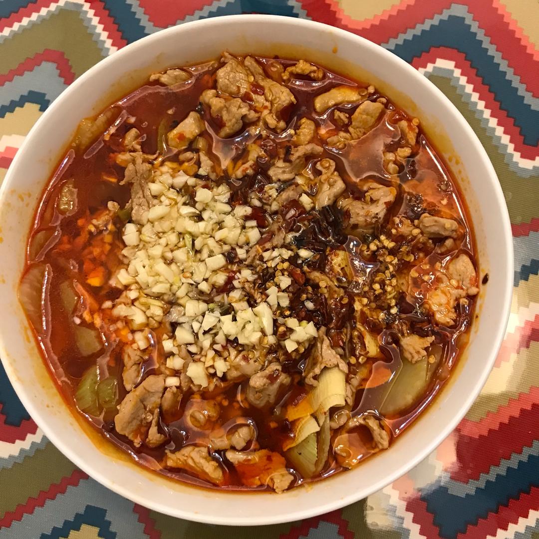 水煮牛肉