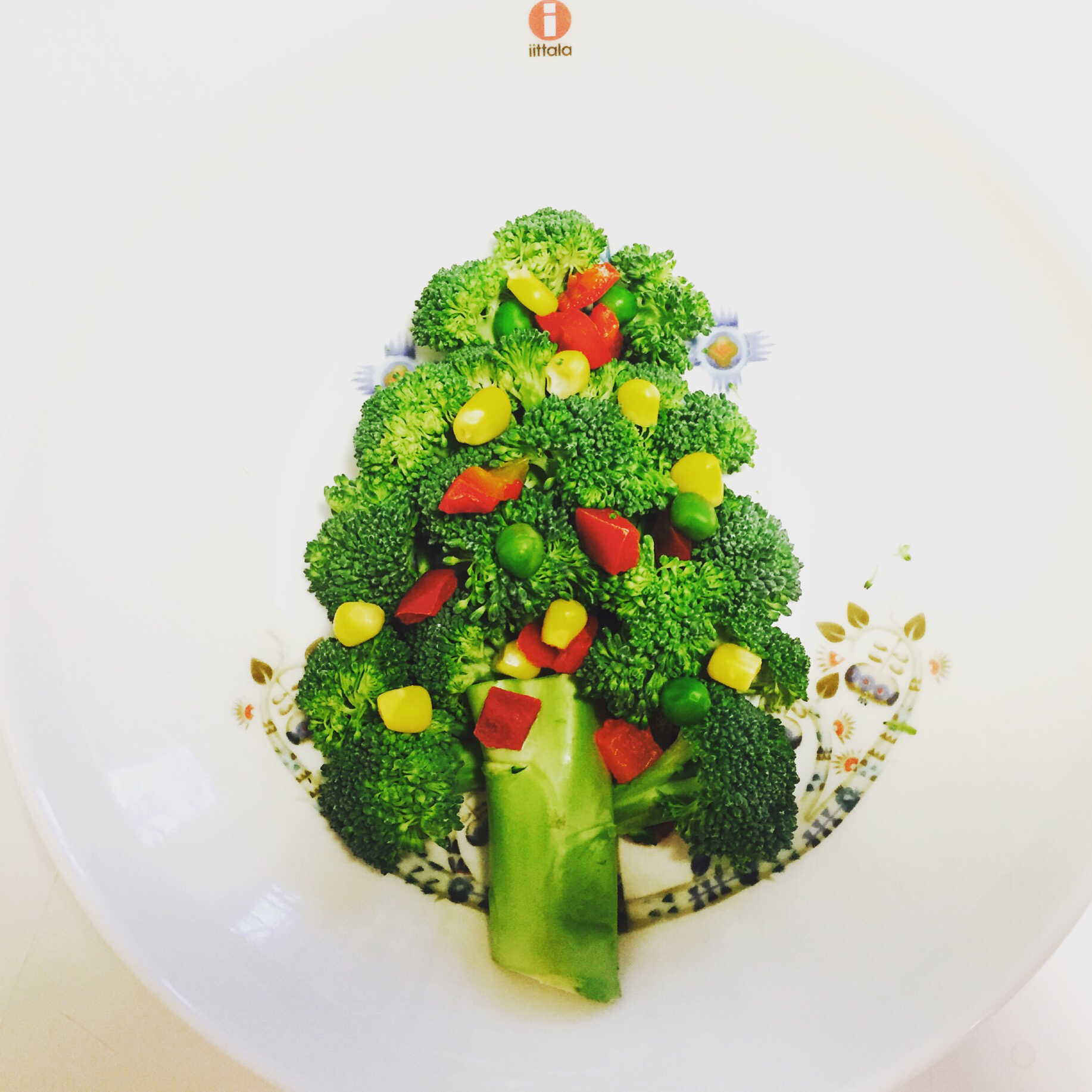 西兰花圣诞树的全部作品