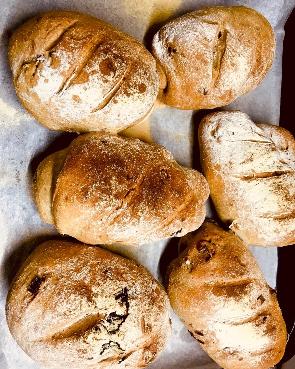 全麦核桃包～软欧包