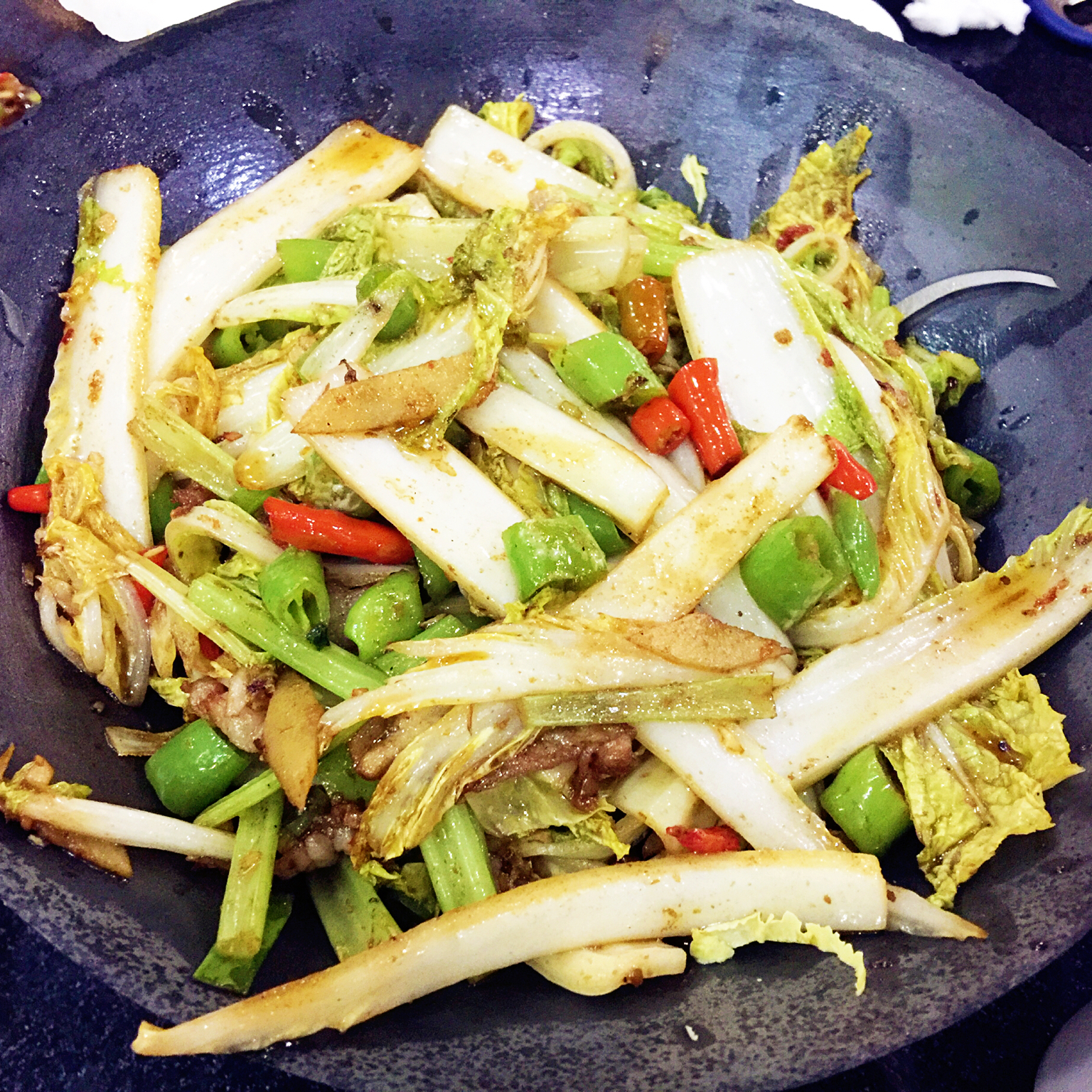 干锅娃娃菜