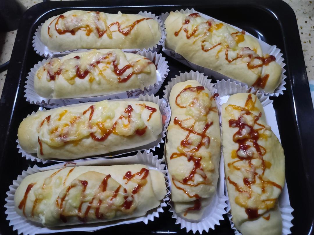 (一发)超软网红芝士香肠面包