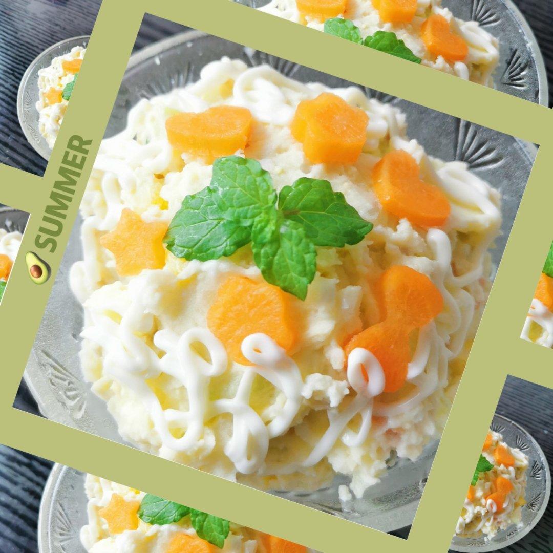 用料很足の土豆泥沙拉