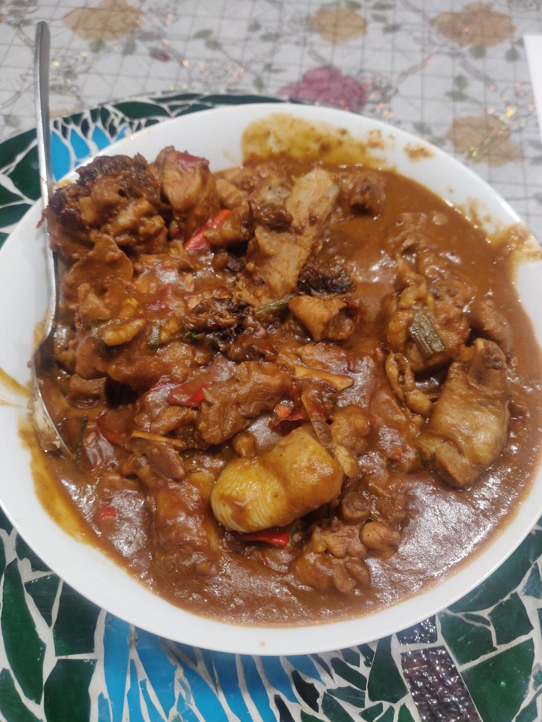 跟妈妈偷学的芋儿鸡，老公说可以去开店了