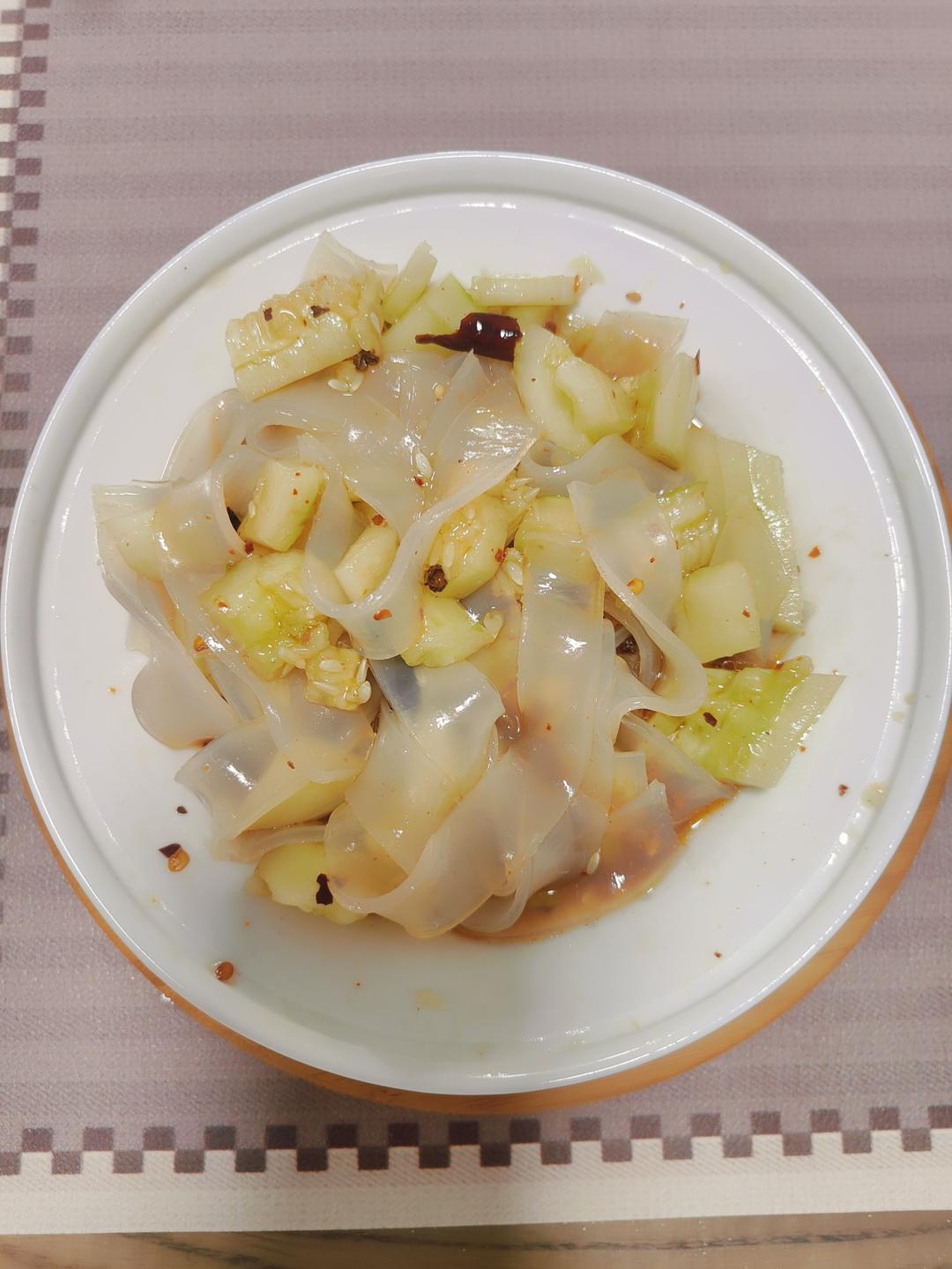凉拌粉皮