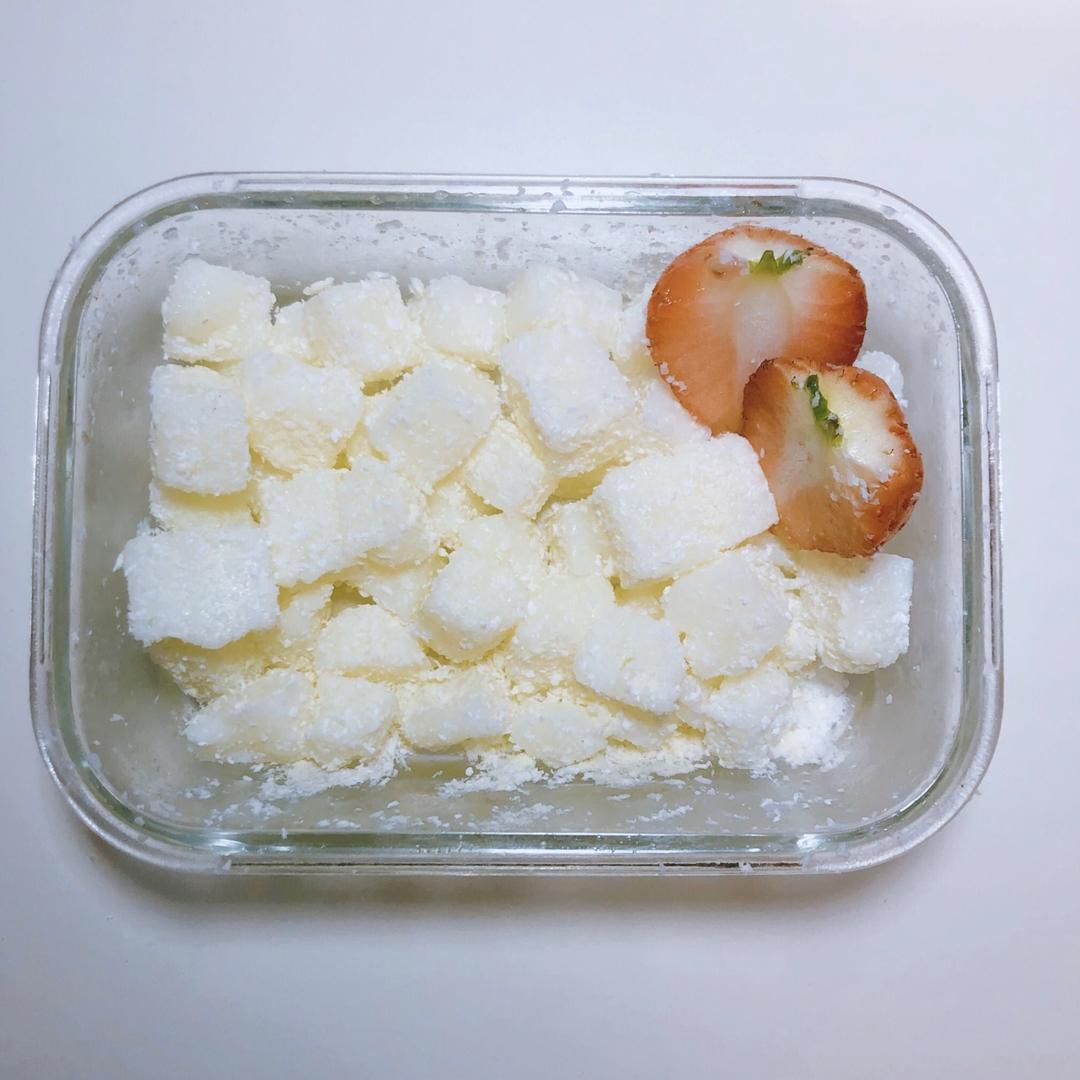 椰蓉牛奶小方-无淡奶油健康低糖