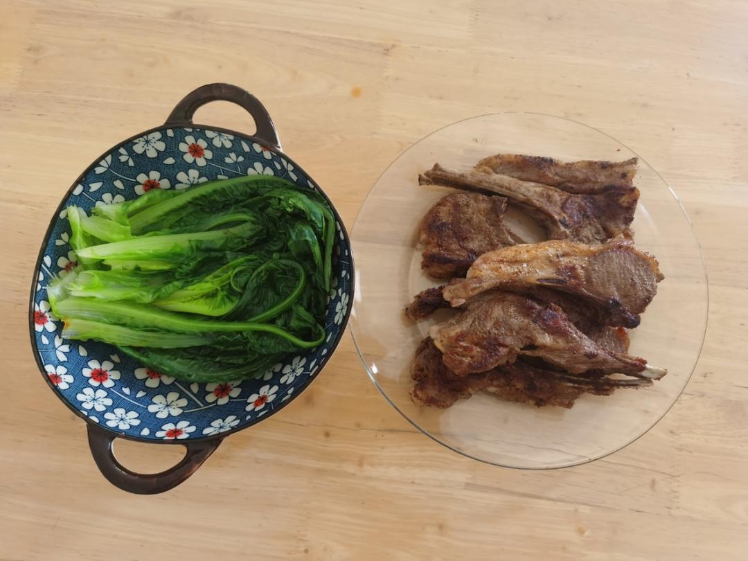五分钟快手孜然香煎羊排