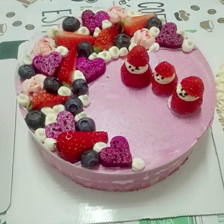 火龙果慕斯 美的不要不要