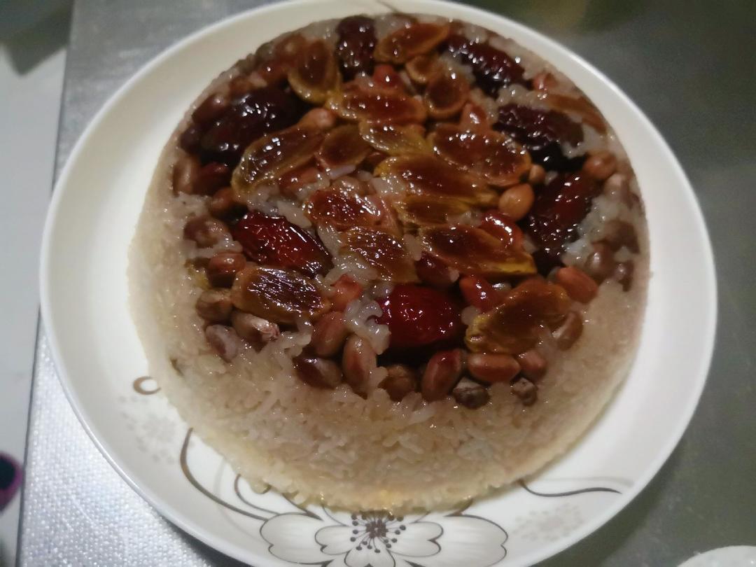 福泽鑫雷做的红糖糯米八宝饭