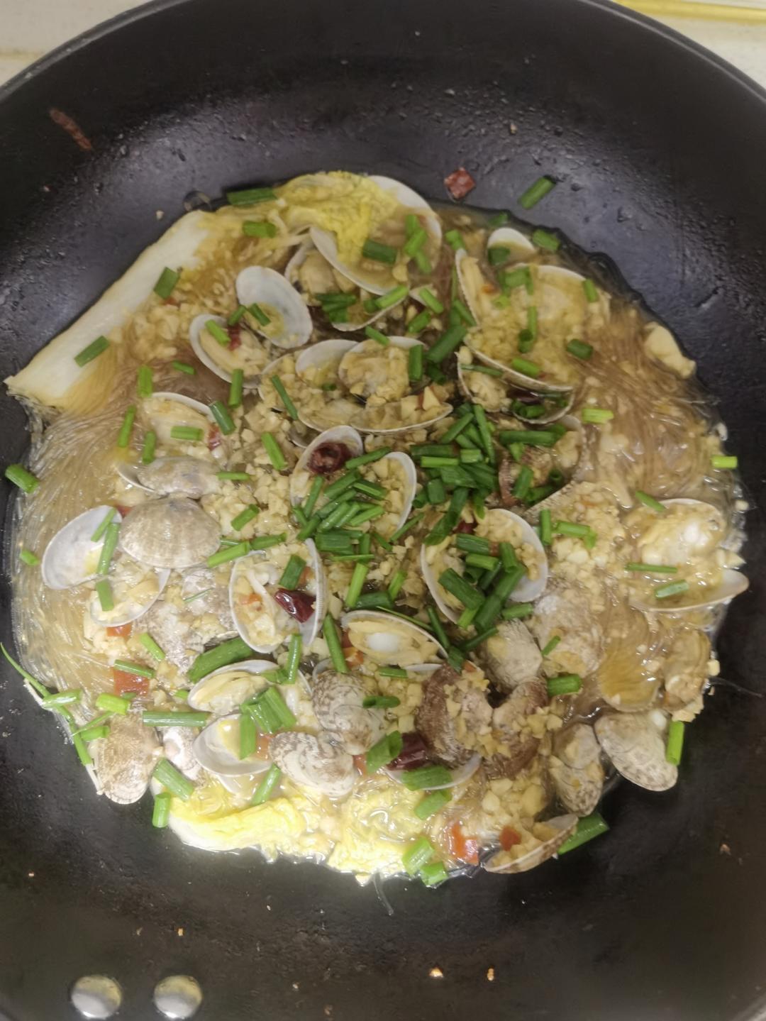 蒜蓉粉丝花甲