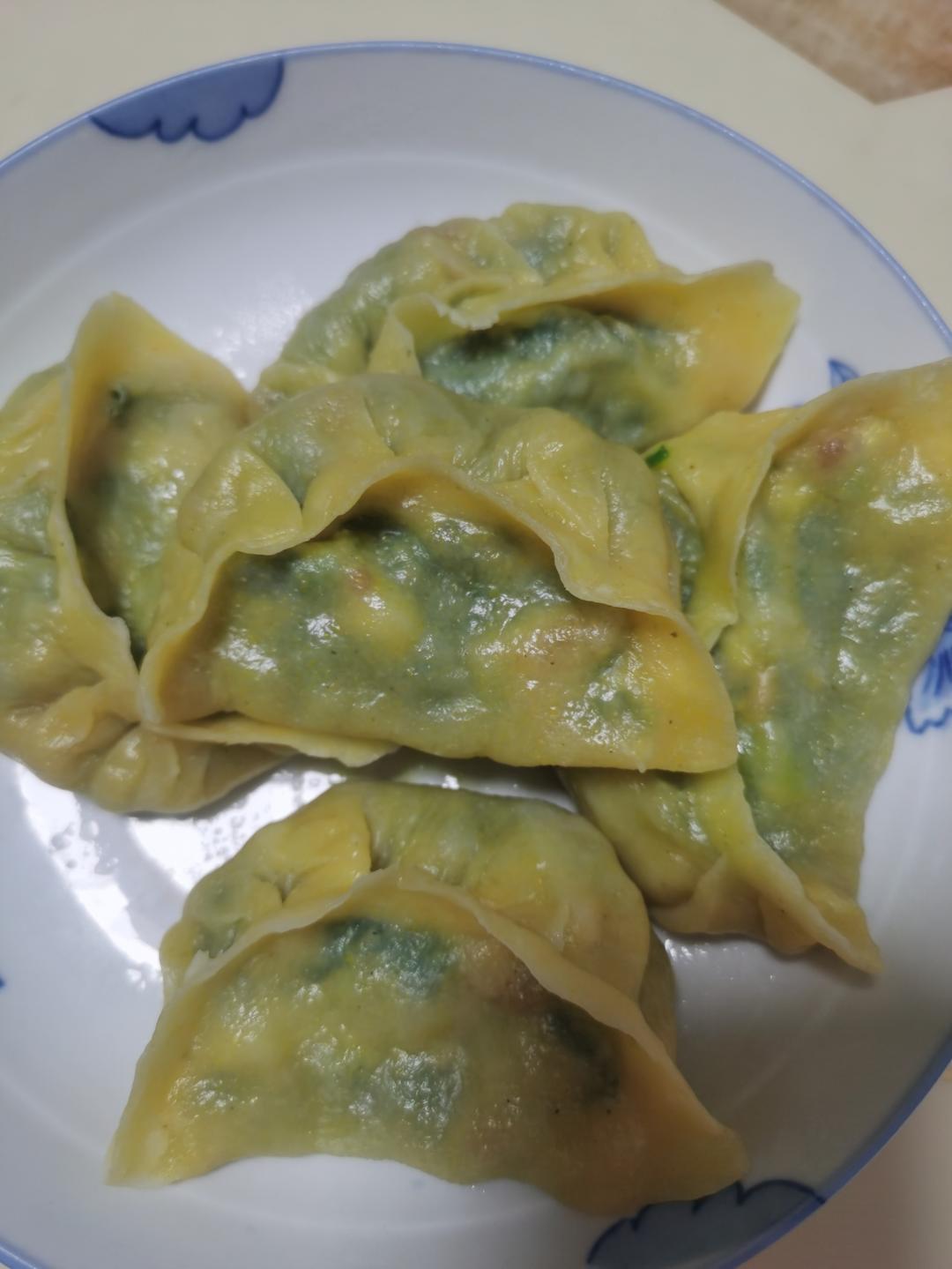玉米面蒸饺