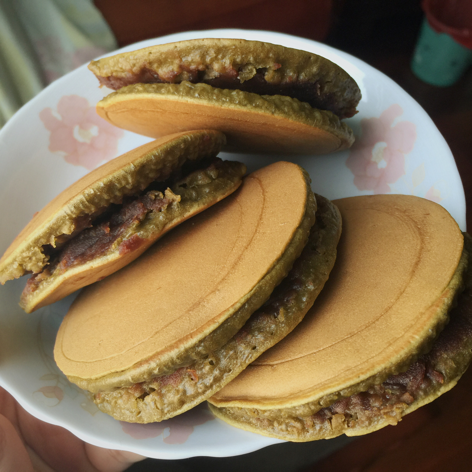 抹茶蜜豆铜锣烧