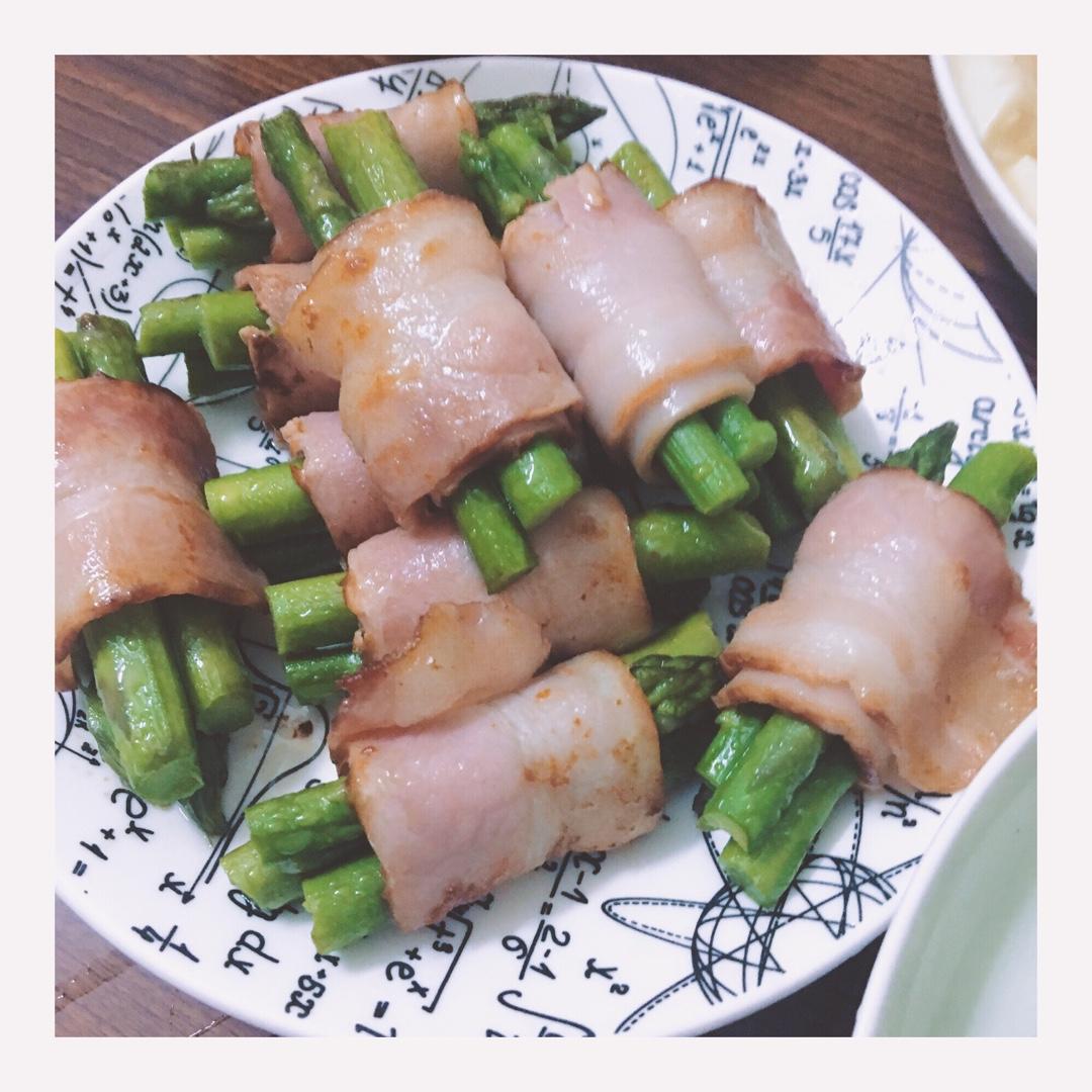 培根芦笋卷