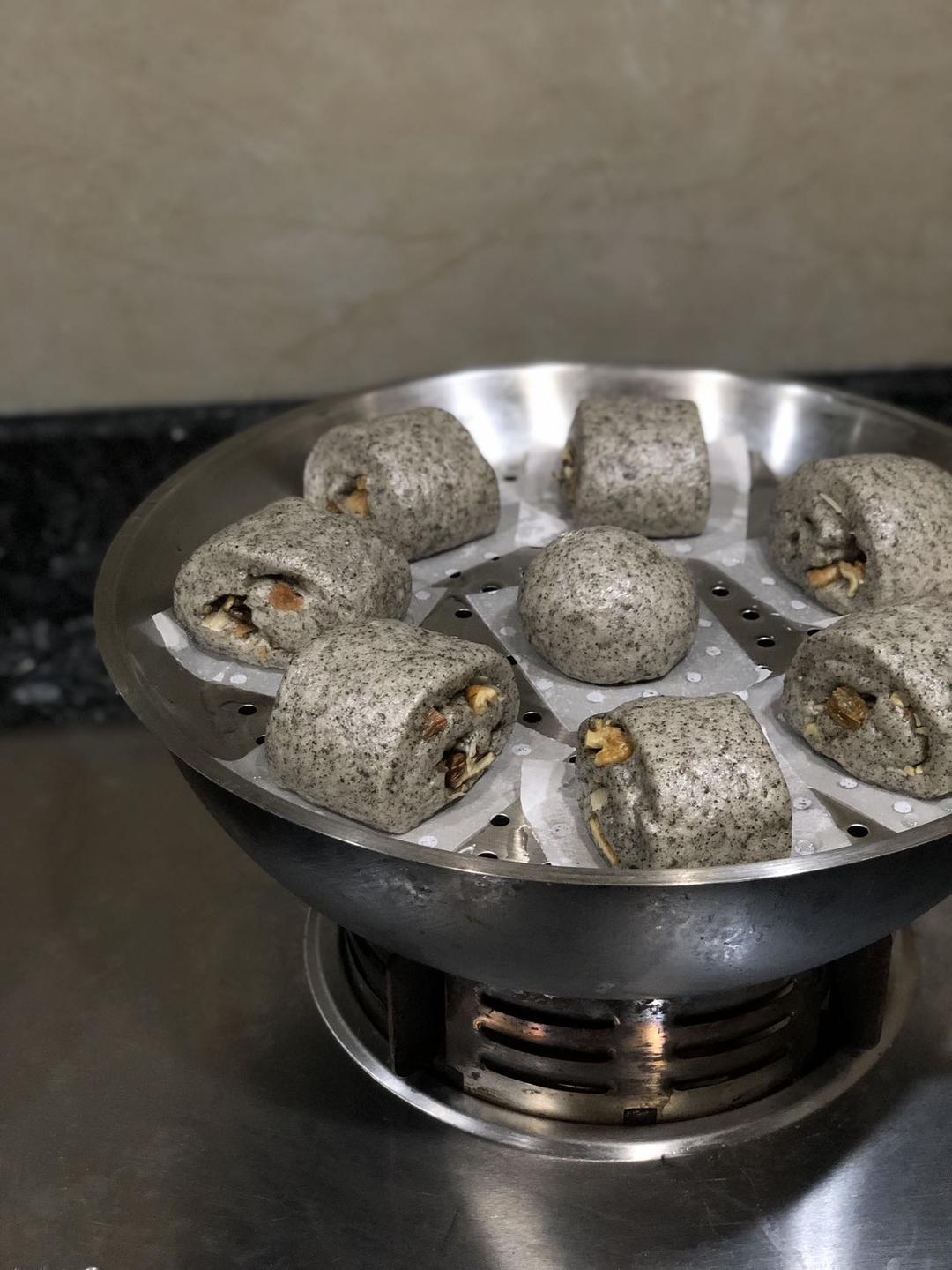 一发黑芝麻馒头，补钙佳选！