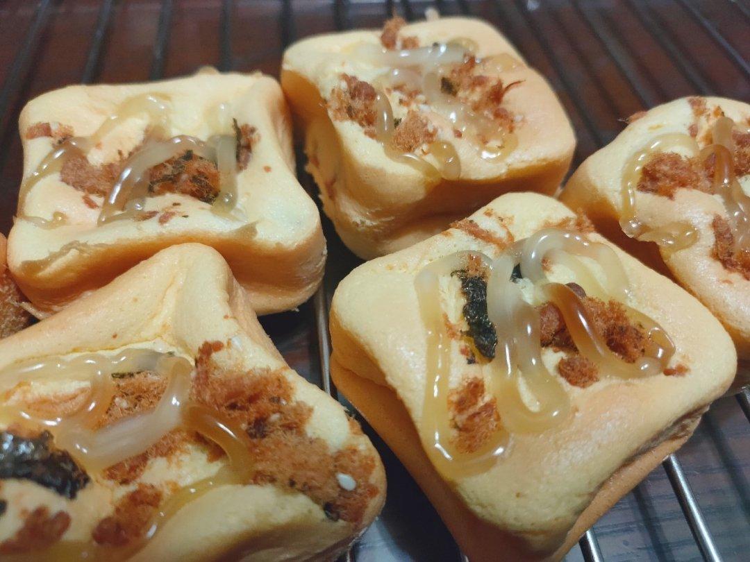 关关家的🎀肉松海苔蛋糕杯