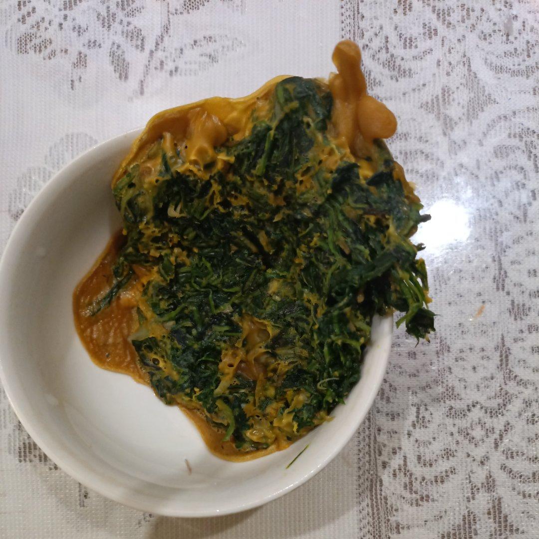 蒲公英蛋饼