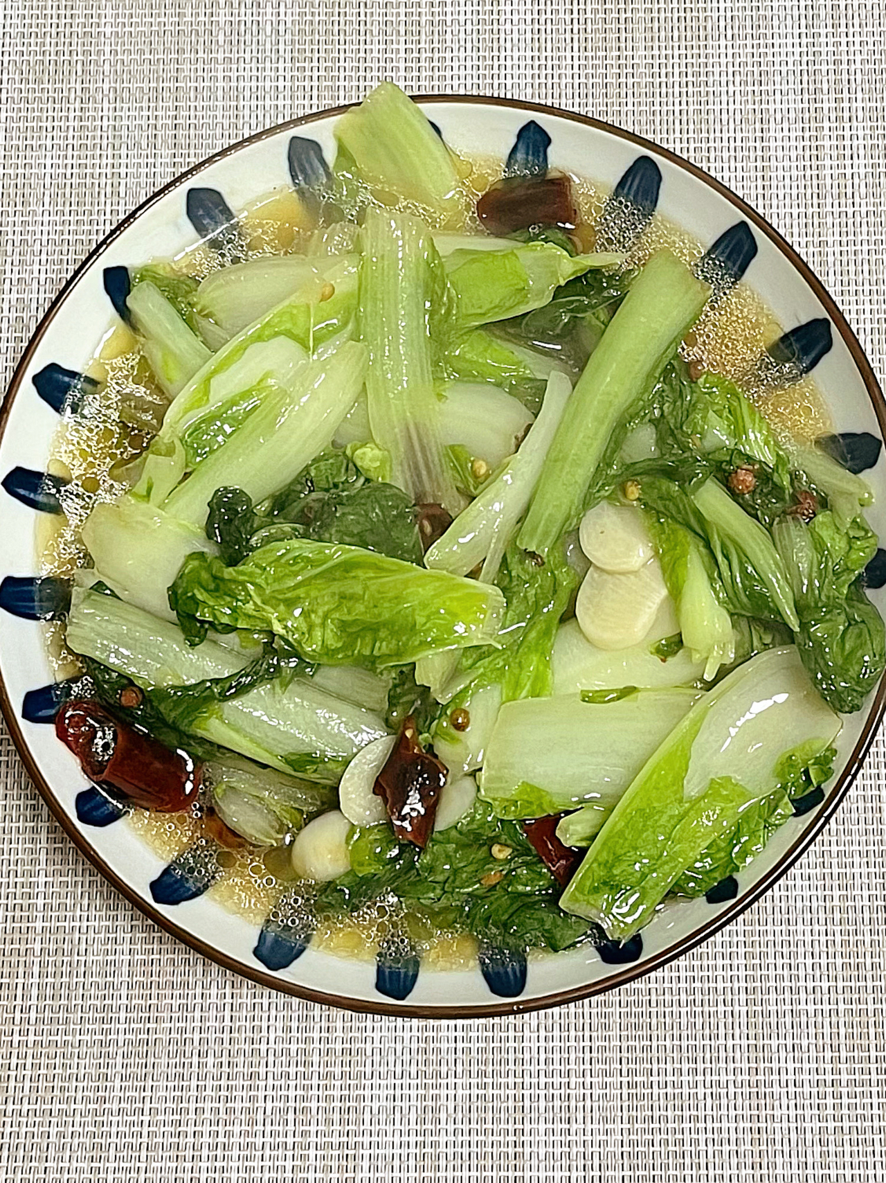 小白菜｜炝炒小白菜的做法