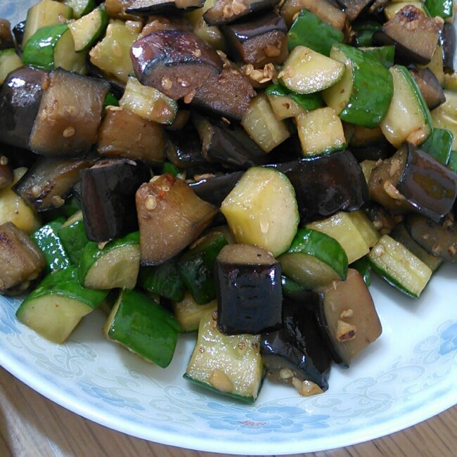 towerjerry做的茄子炒黄瓜