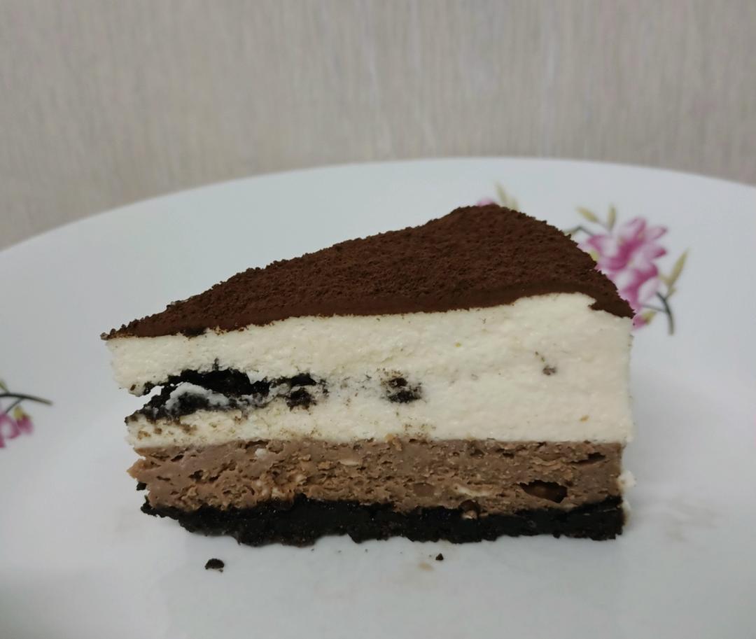 奥利奥双层芝士蛋糕