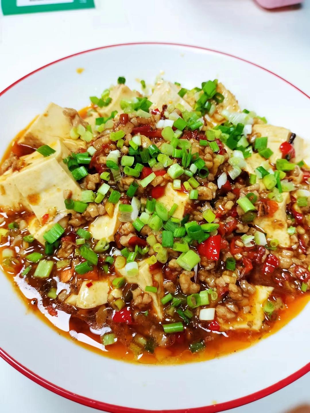 简单美味的家常麻婆豆腐