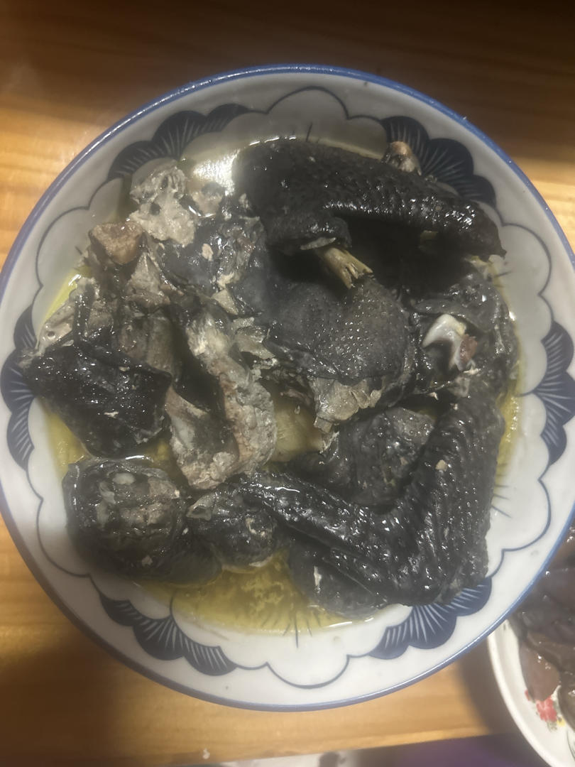 清蒸乌骨鸡