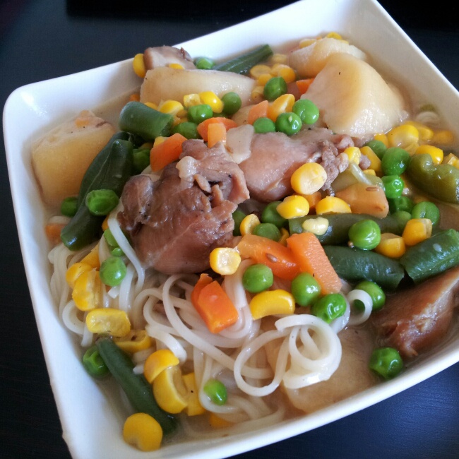 红烧土豆鸡块
