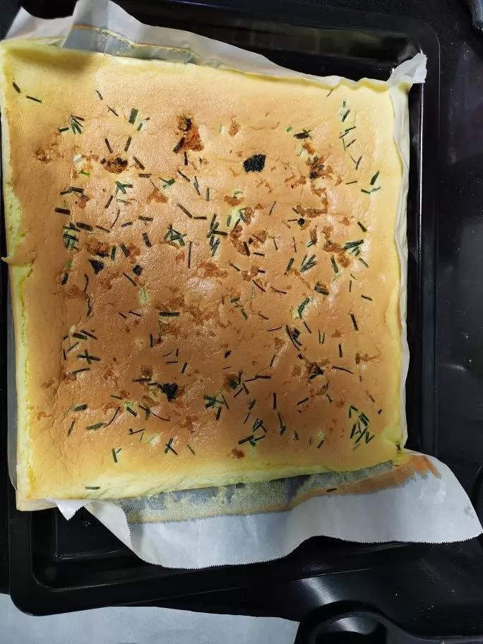 香葱肉松肥蛋糕卷～