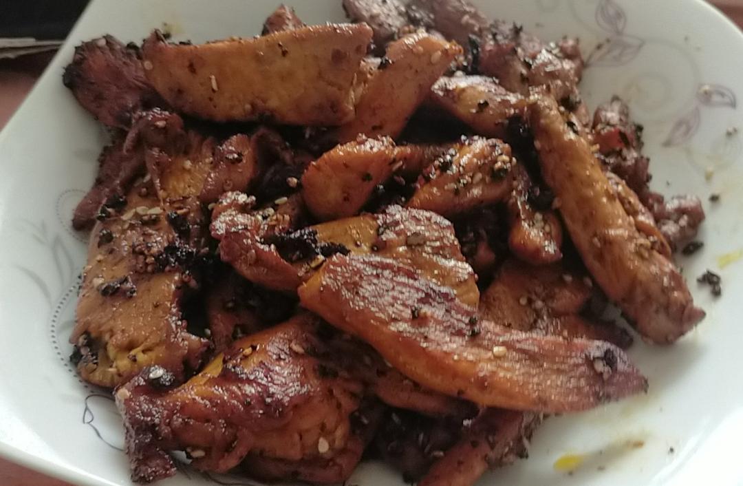 孜然鸡胸肉