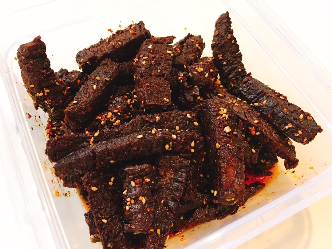香辣牛肉干（内含宝宝吃的无辣版本）
