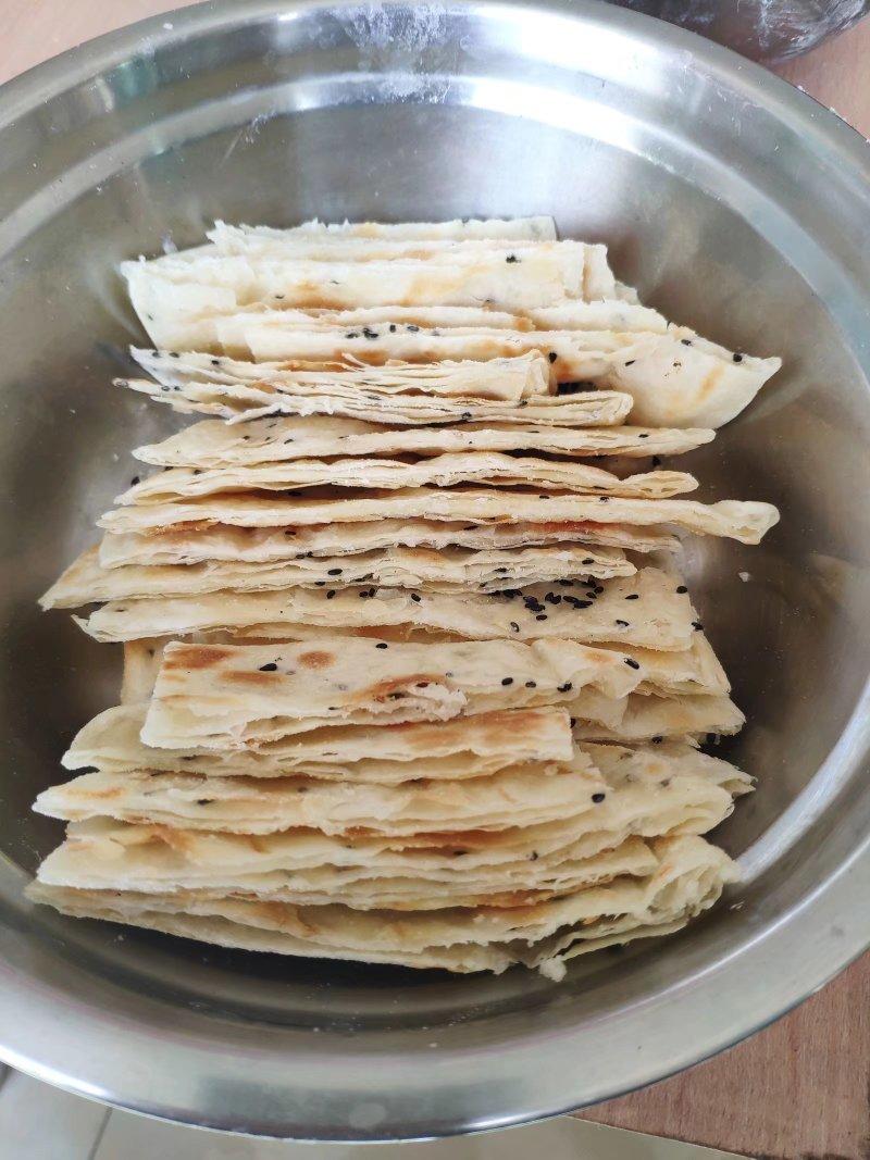 层次分明薄如蝉翼的家常基础烙饼