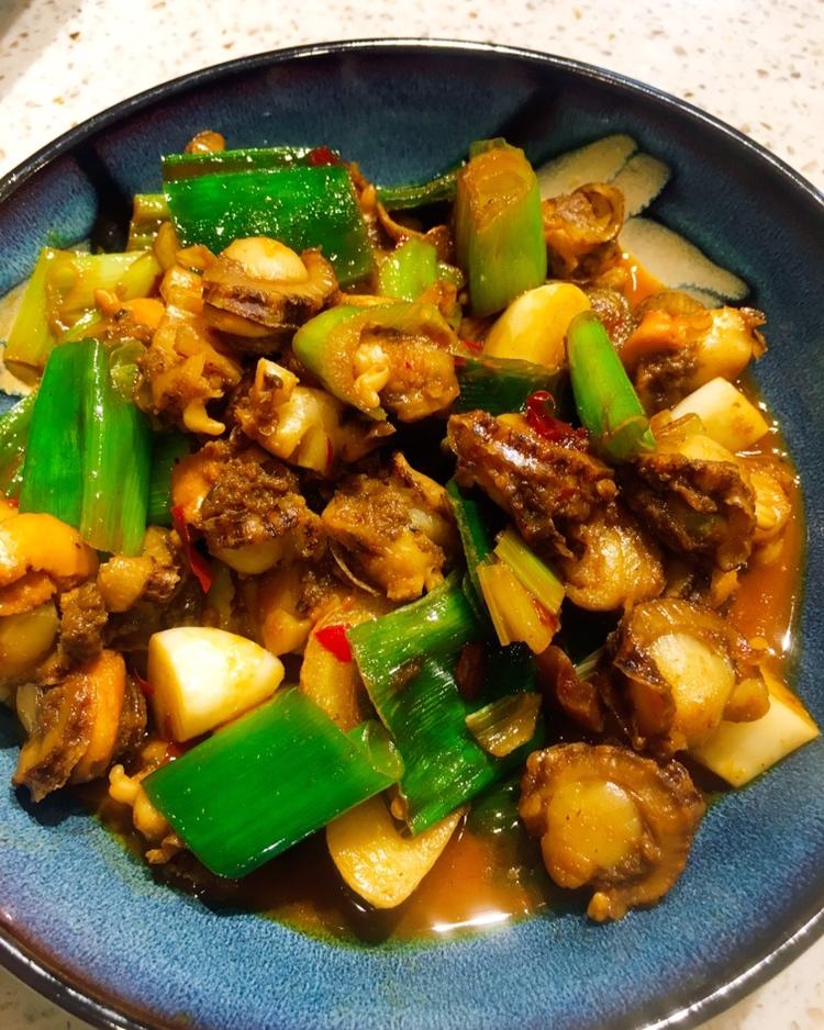 酱爆扇贝肉柱