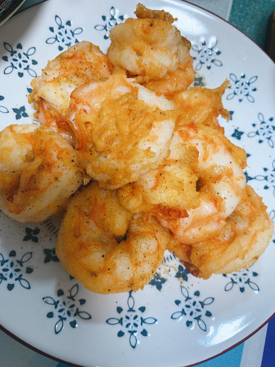 柏悦平替版芥末虾球