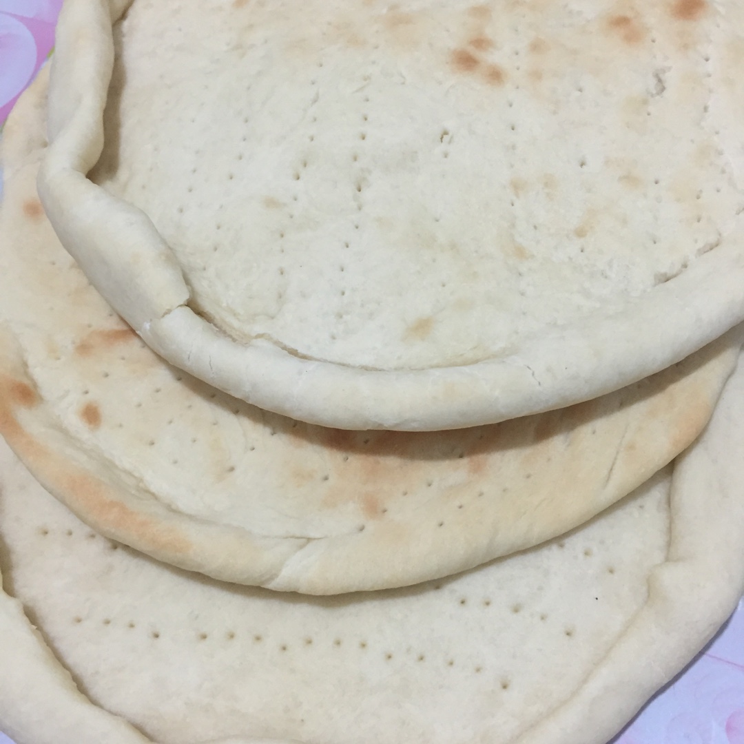 八寸披萨饼皮（四个）制作