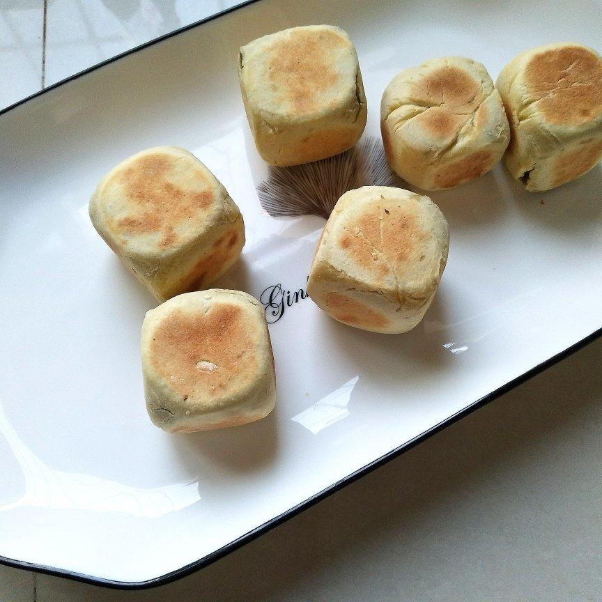 网红爆浆香芋紫薯仙豆糕，只需一口平底锅