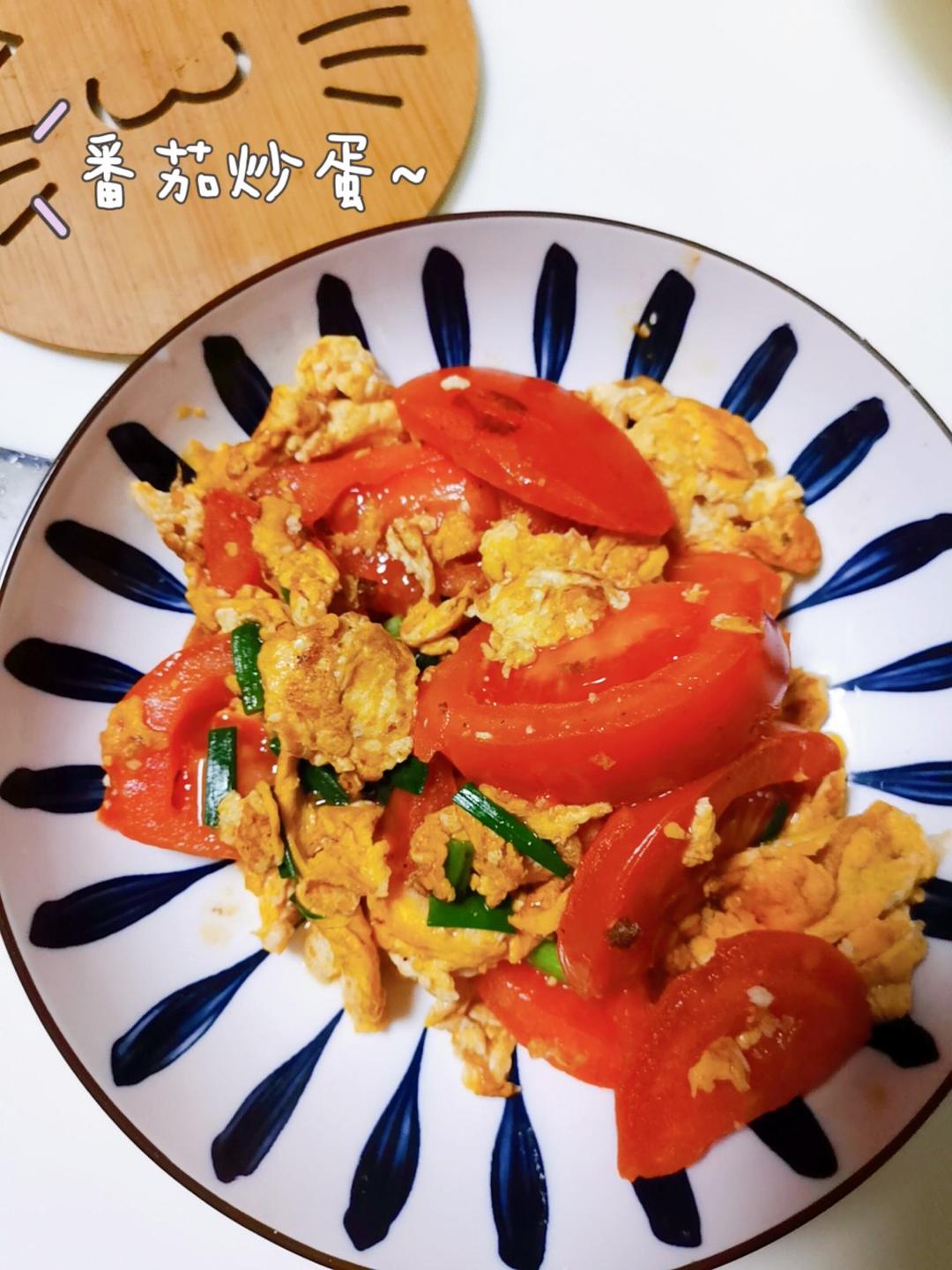 超嫩滑的番茄炒蛋