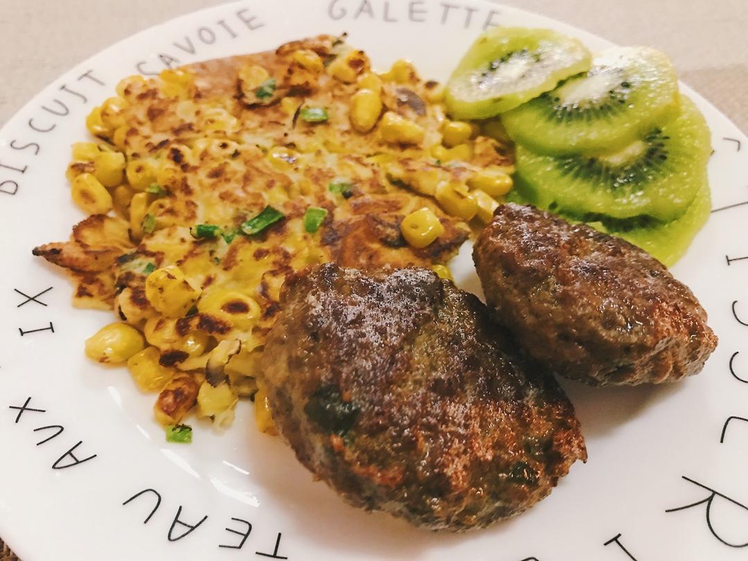 早餐牛肉饼