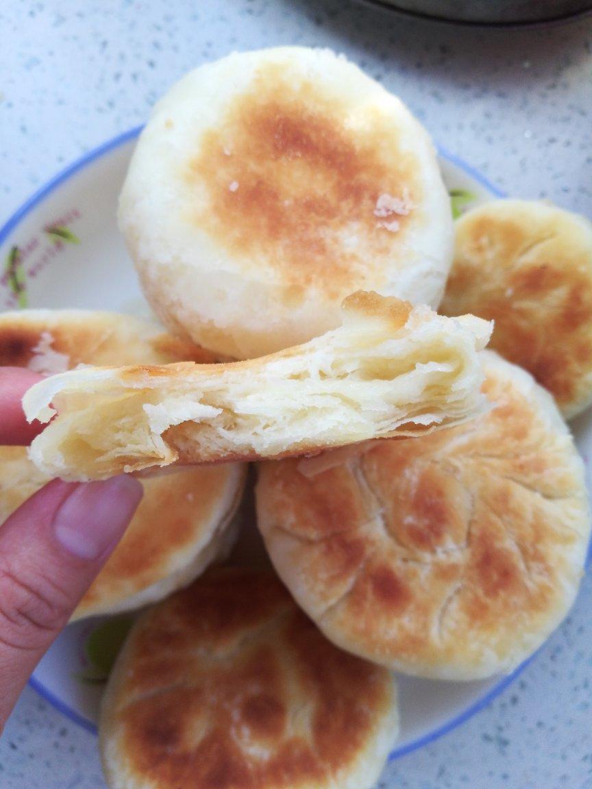 发面油酥小糖饼
