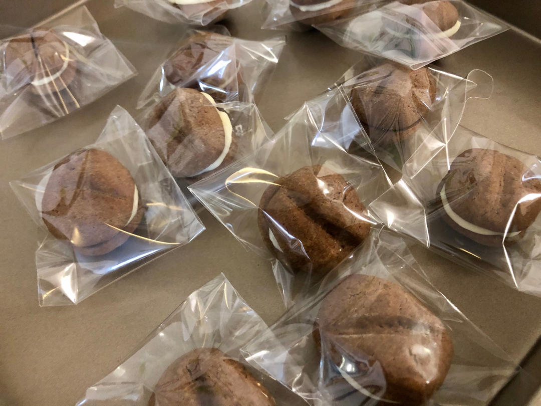 曼食慢语丨咖啡豆夹心饼干