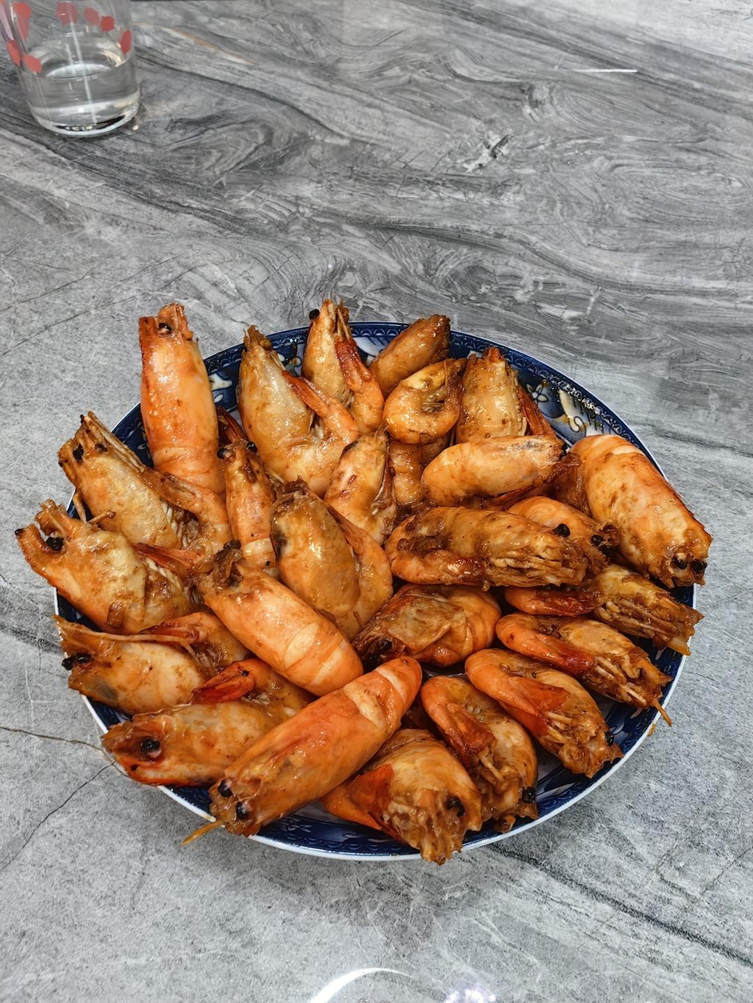 番茄百味虾的做法