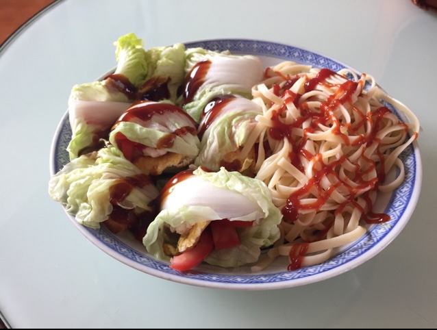 海鲜白菜卷