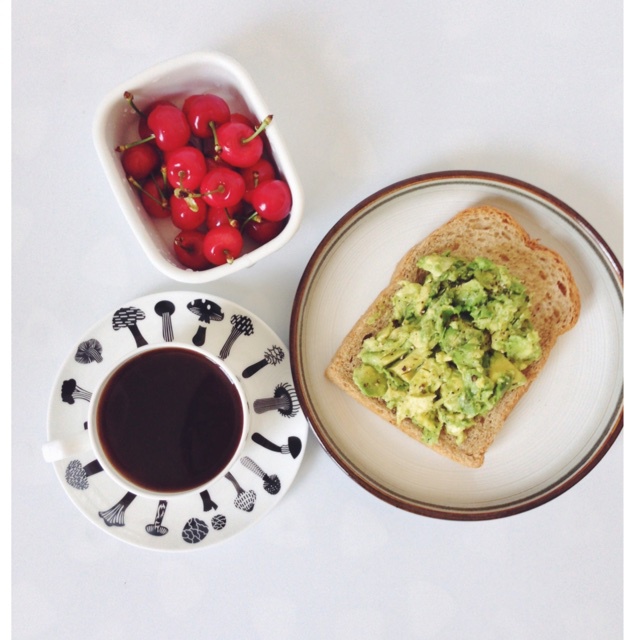 巨好吃的牛油果土司