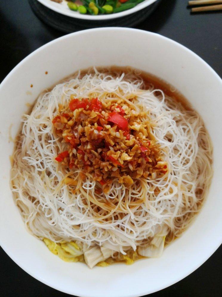 蒜蓉粉丝娃娃菜