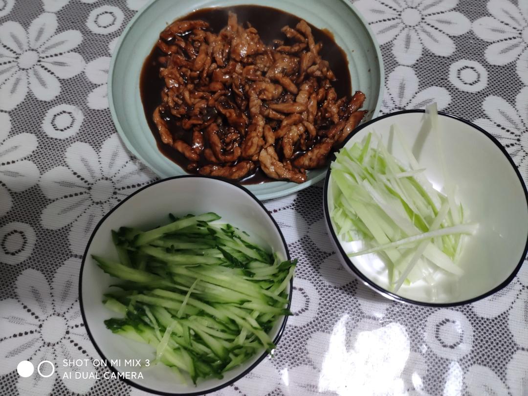 京酱肉丝（简易版）