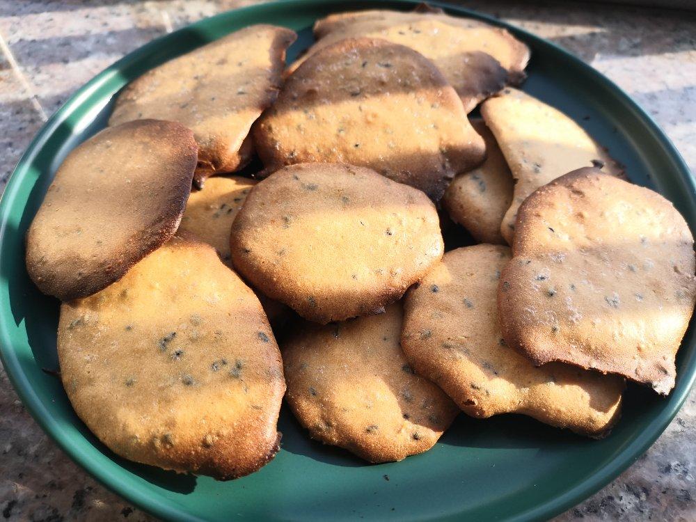 黑芝麻小饼干
